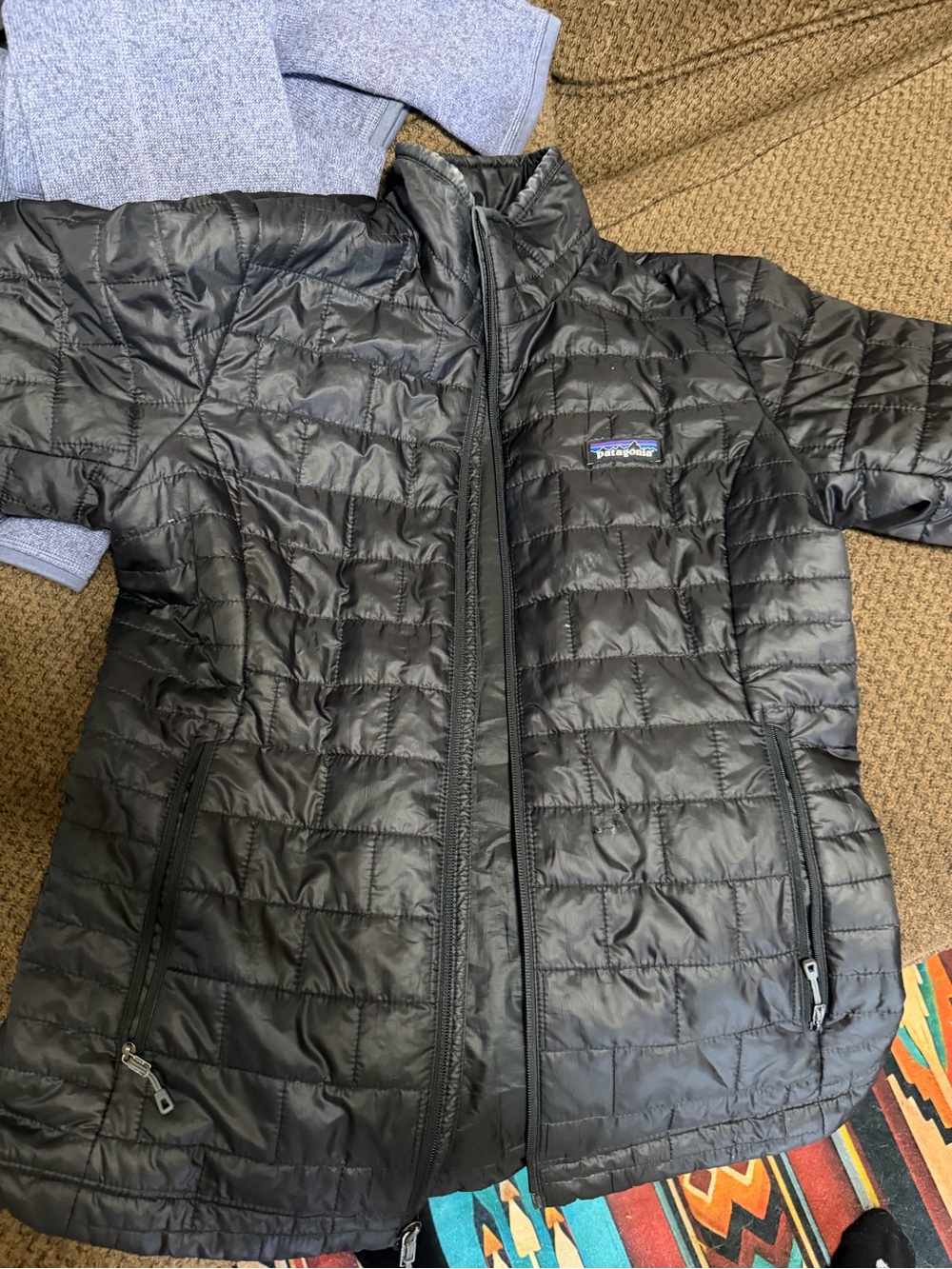 Patagonia Womens Black Packable Puffer Jacket